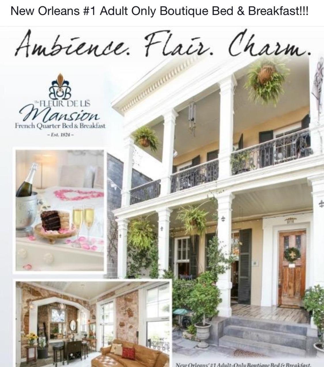 Bed and Breakfast Fleur De Lis Mansion New Orleans Exterior foto